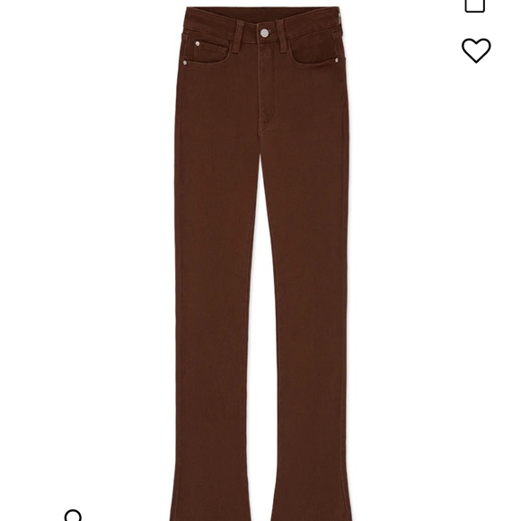**LAST CHANCE** WeWoreWhat Brown Jeans - Size 24 - Picture 2 of 8